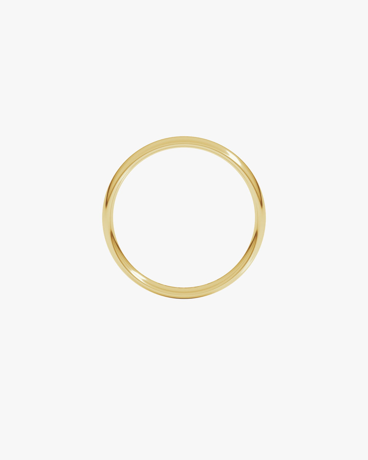 Emilio Medio Ehering, Gelbgold 750, Draufsicht