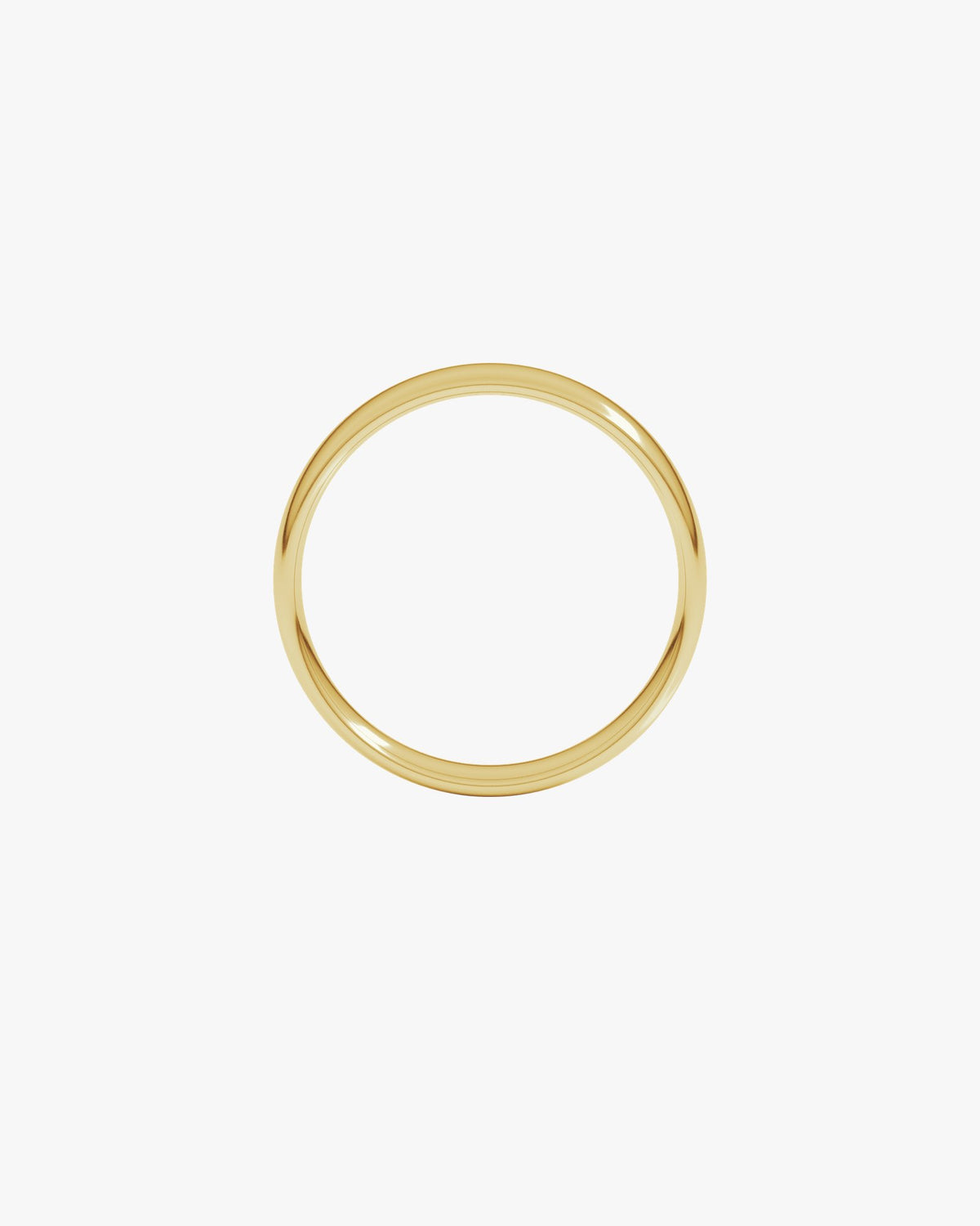 Emilio Grande Ehering, Gelbgold 750, Draufsicht