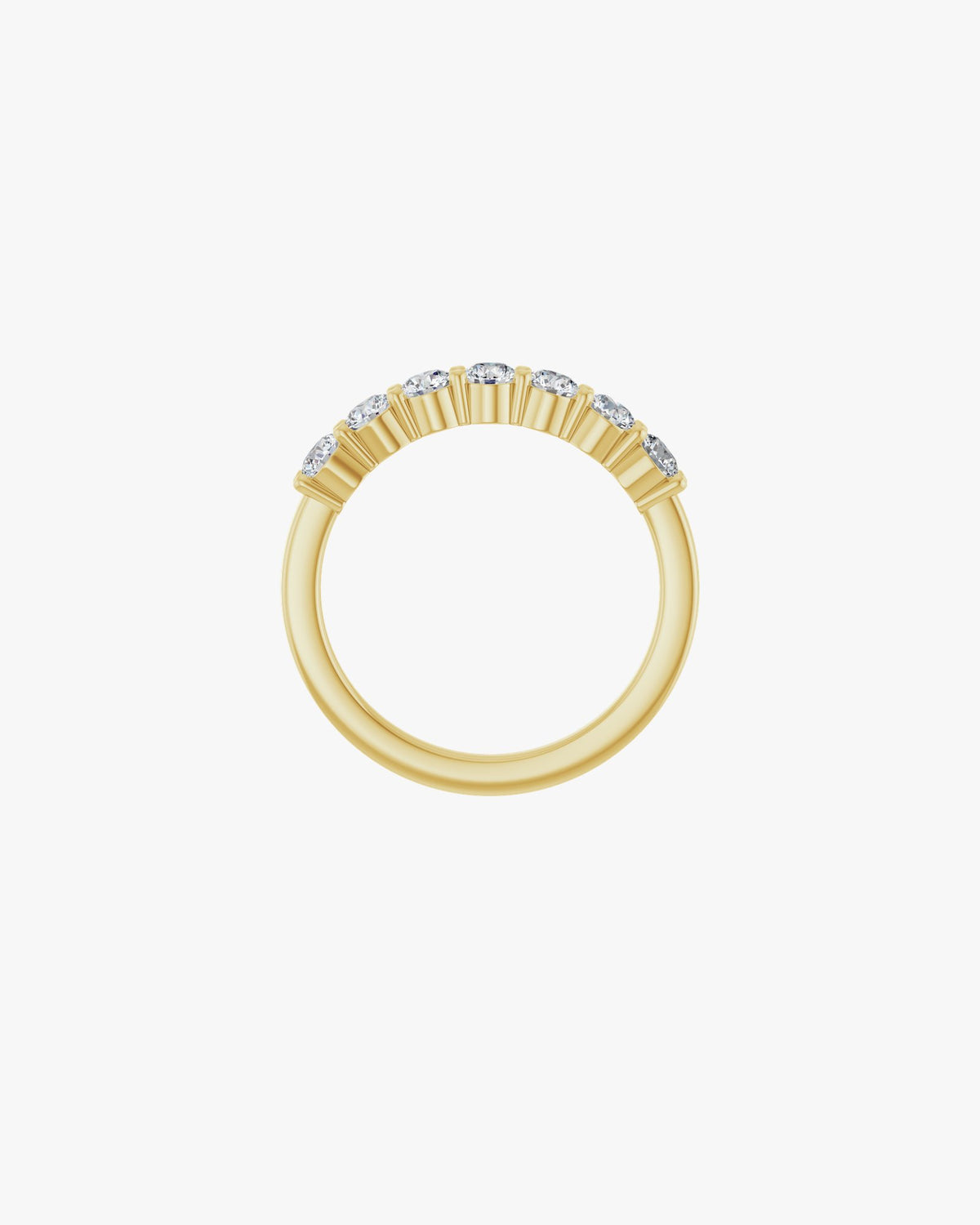 Stella Grande Ehering, 750er Gelbgold, Vorderansicht