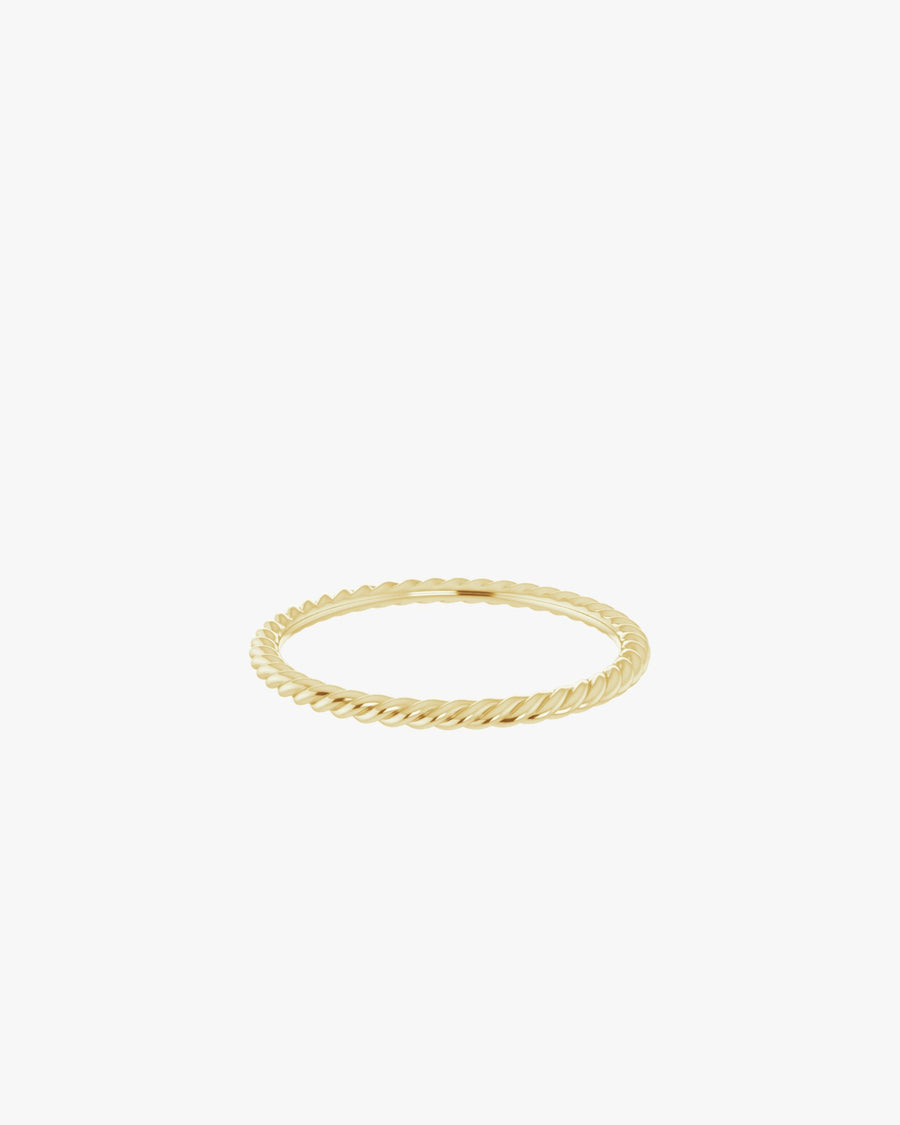 Giulia Filo Ehering, 750er Gelbgold, Liegend