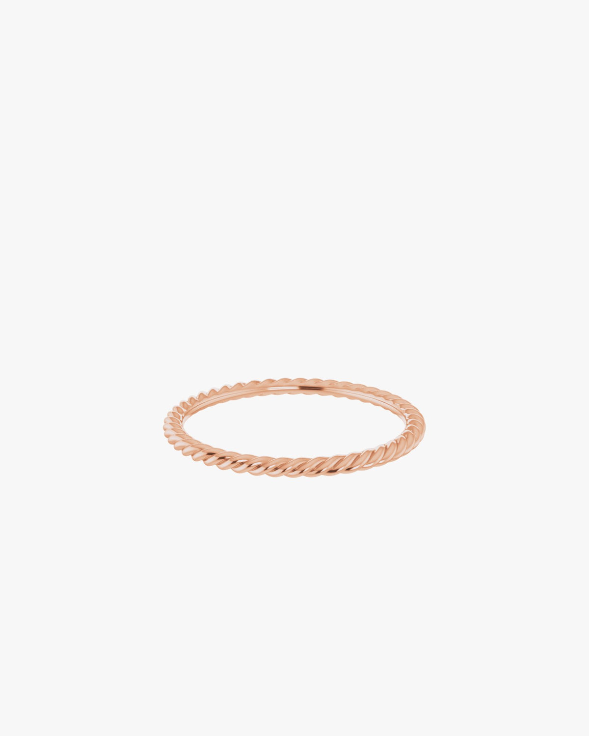 Giulia Filo Ehering, 750er Roségold, Liegend