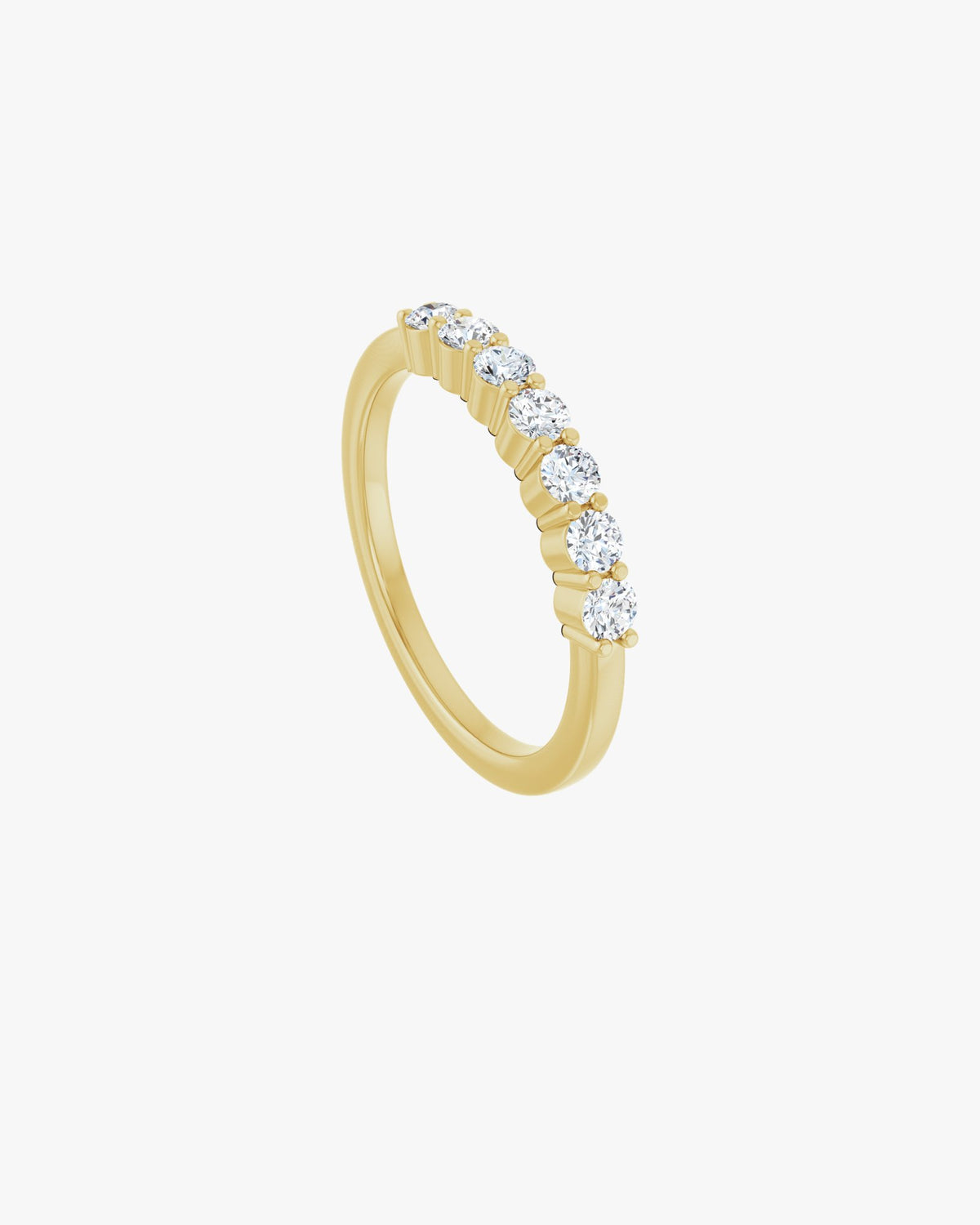 Stella Medio Ehering, 750er Gelbgold, Perspektive
