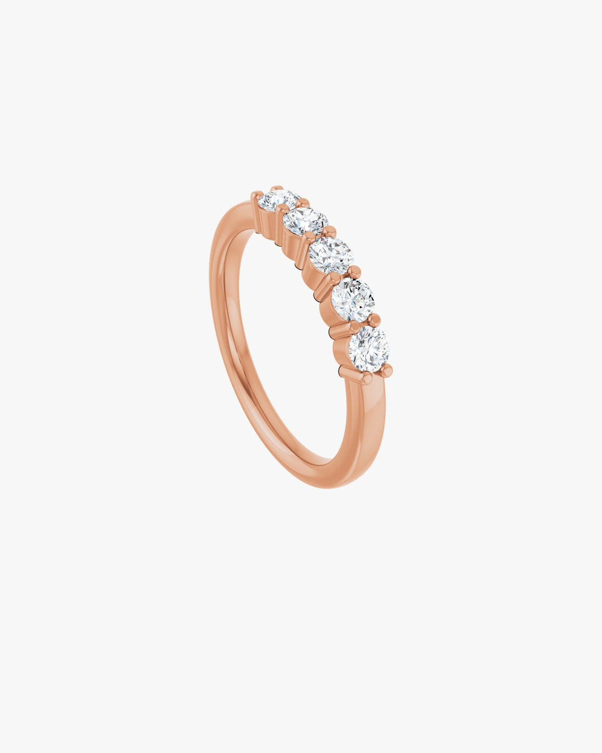 Aurora Medio Ehering, 750er Roségold, Perspektive