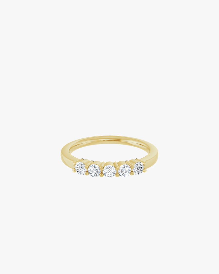 Aurora Fino Ehering, 750er Gelbgold, Liegend