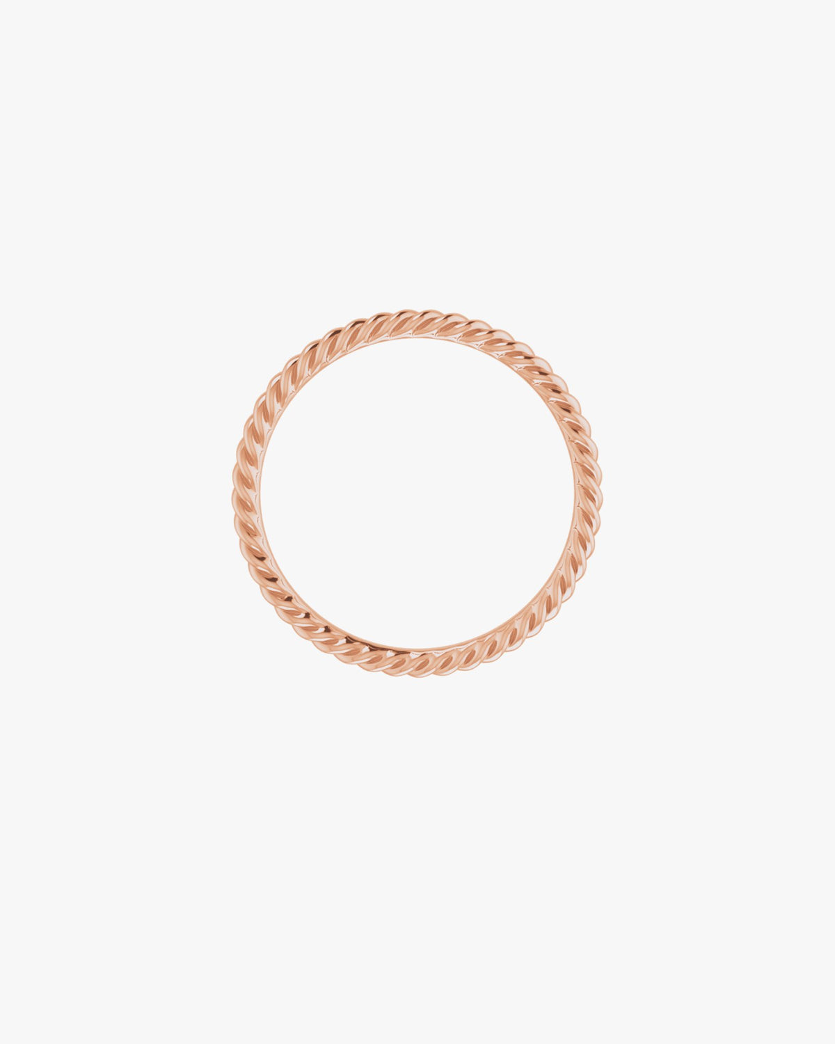 Giulia Fino Ehering, 750er Roségold, Vorderansicht