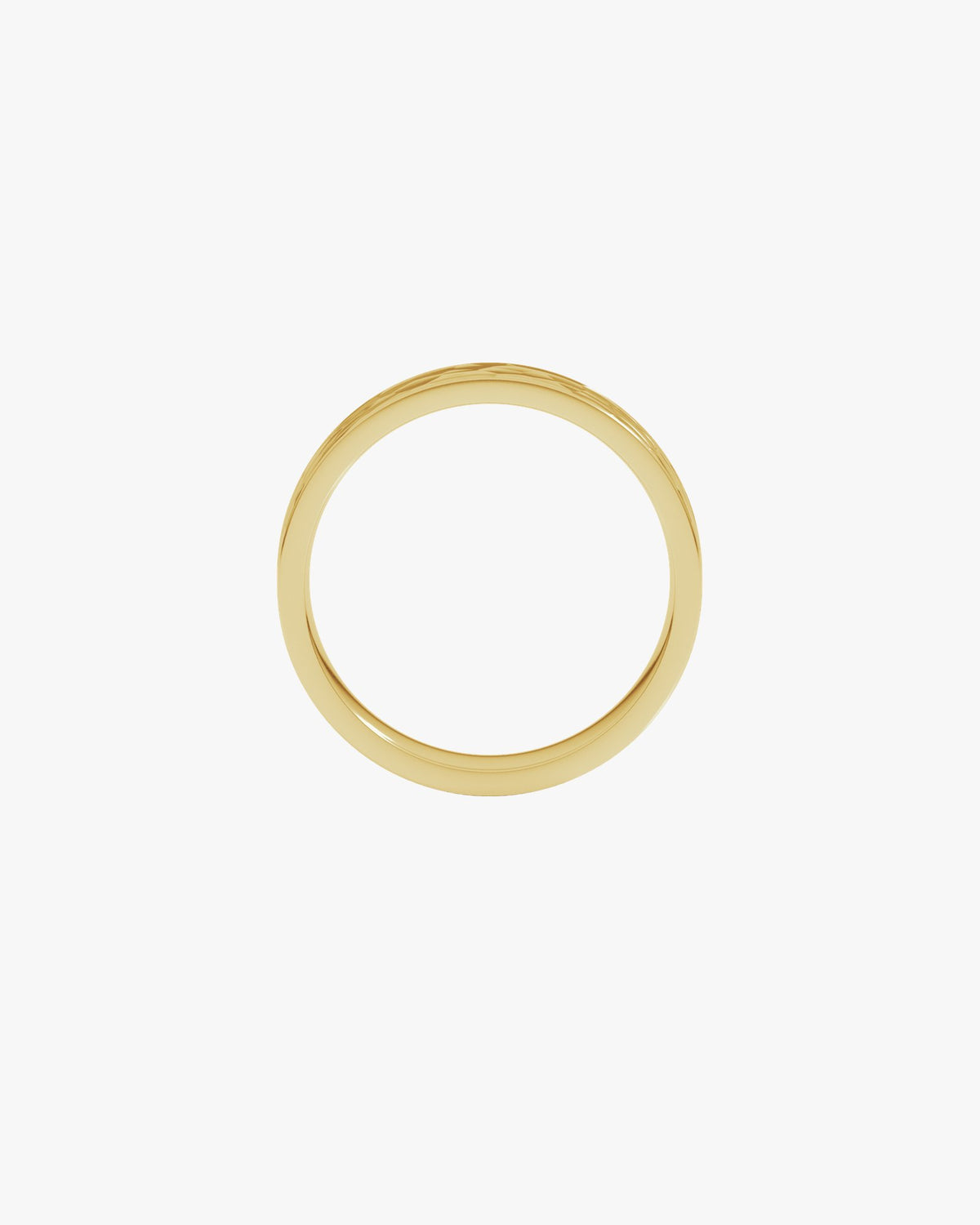 Matteo Grande Ehering, Gelbgold 750, Draufsicht