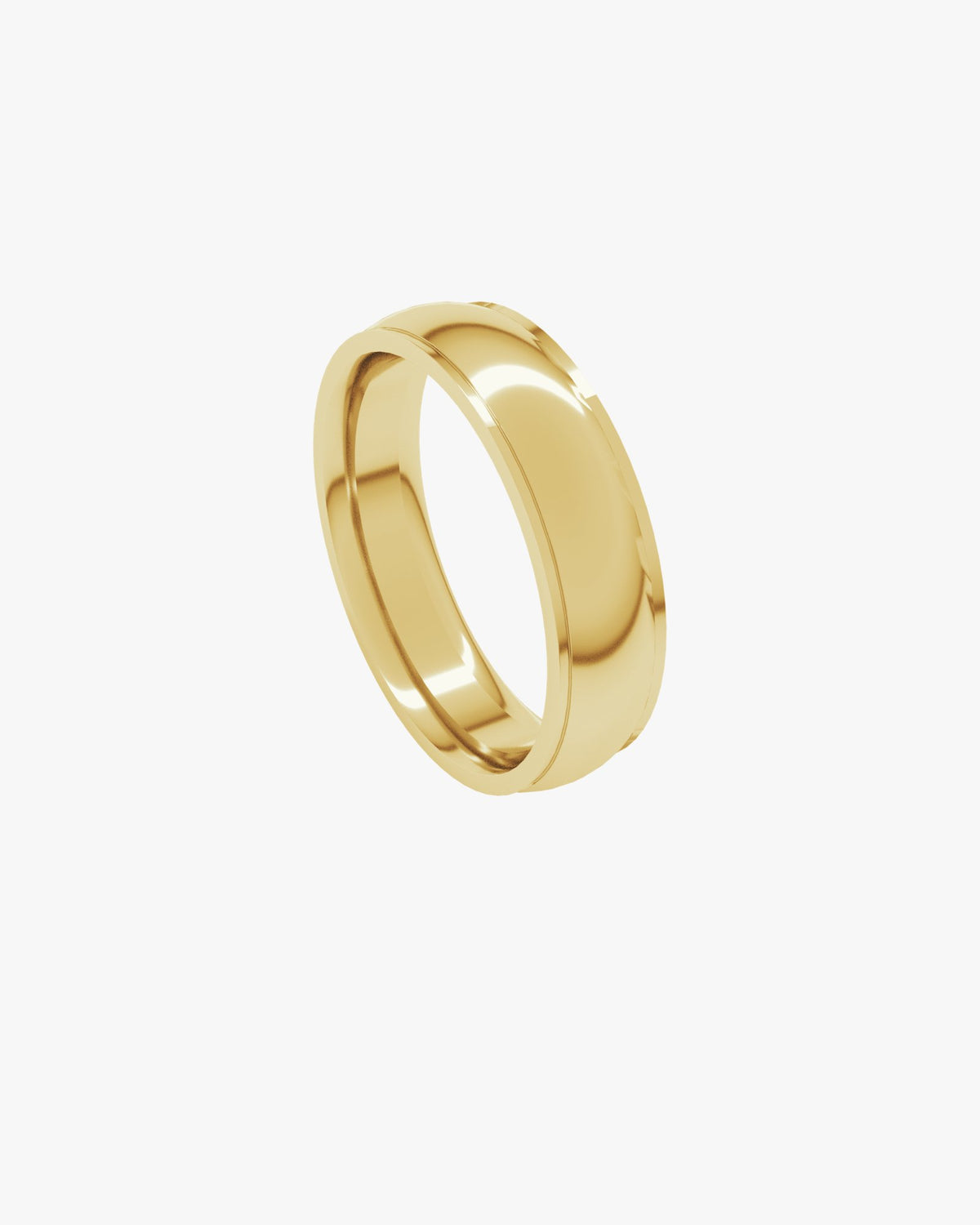 Marco Grande Ehering, Gelbgold 750, Perspektive