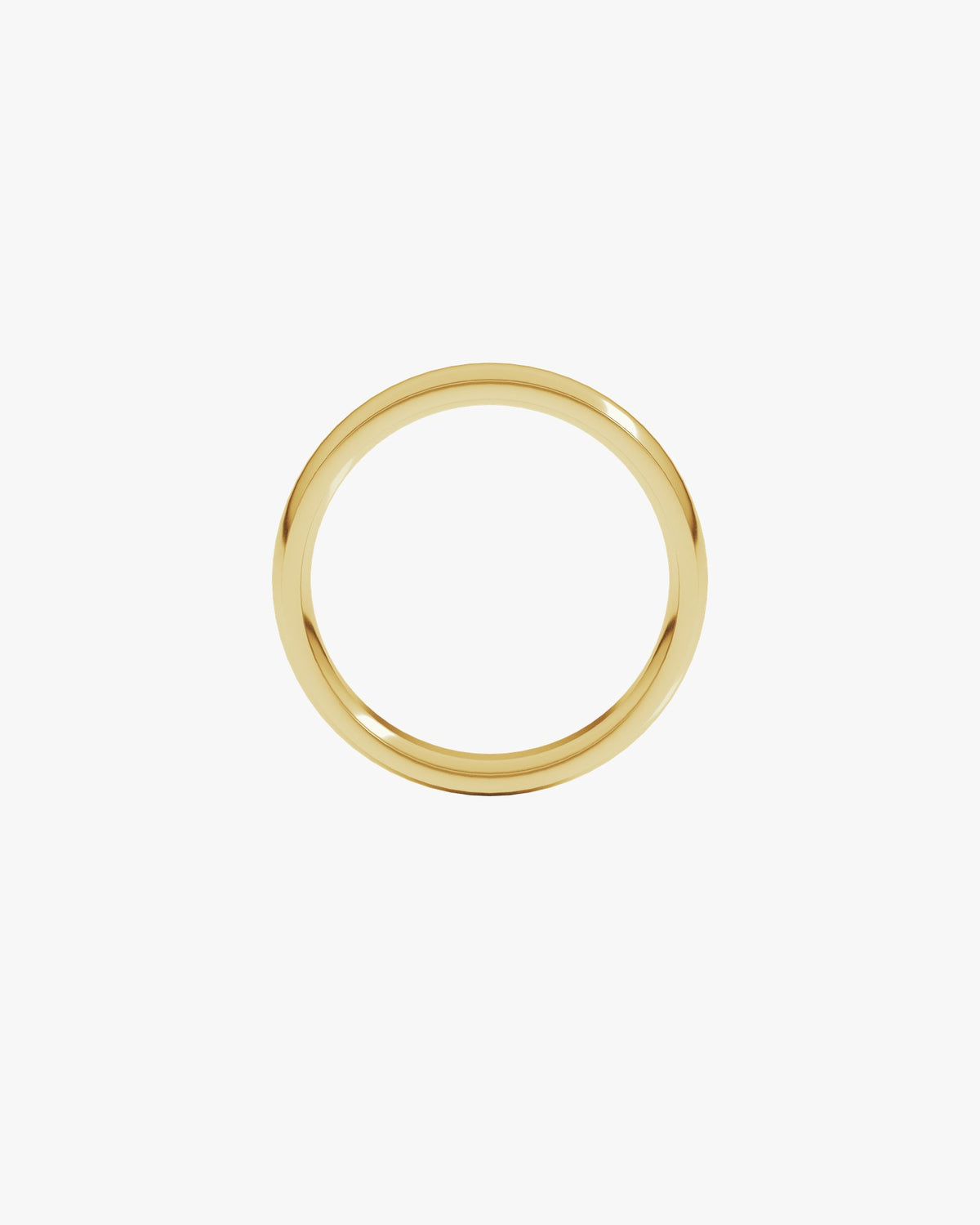 Marco Grande Ehering, Gelbgold 750, Draufsicht