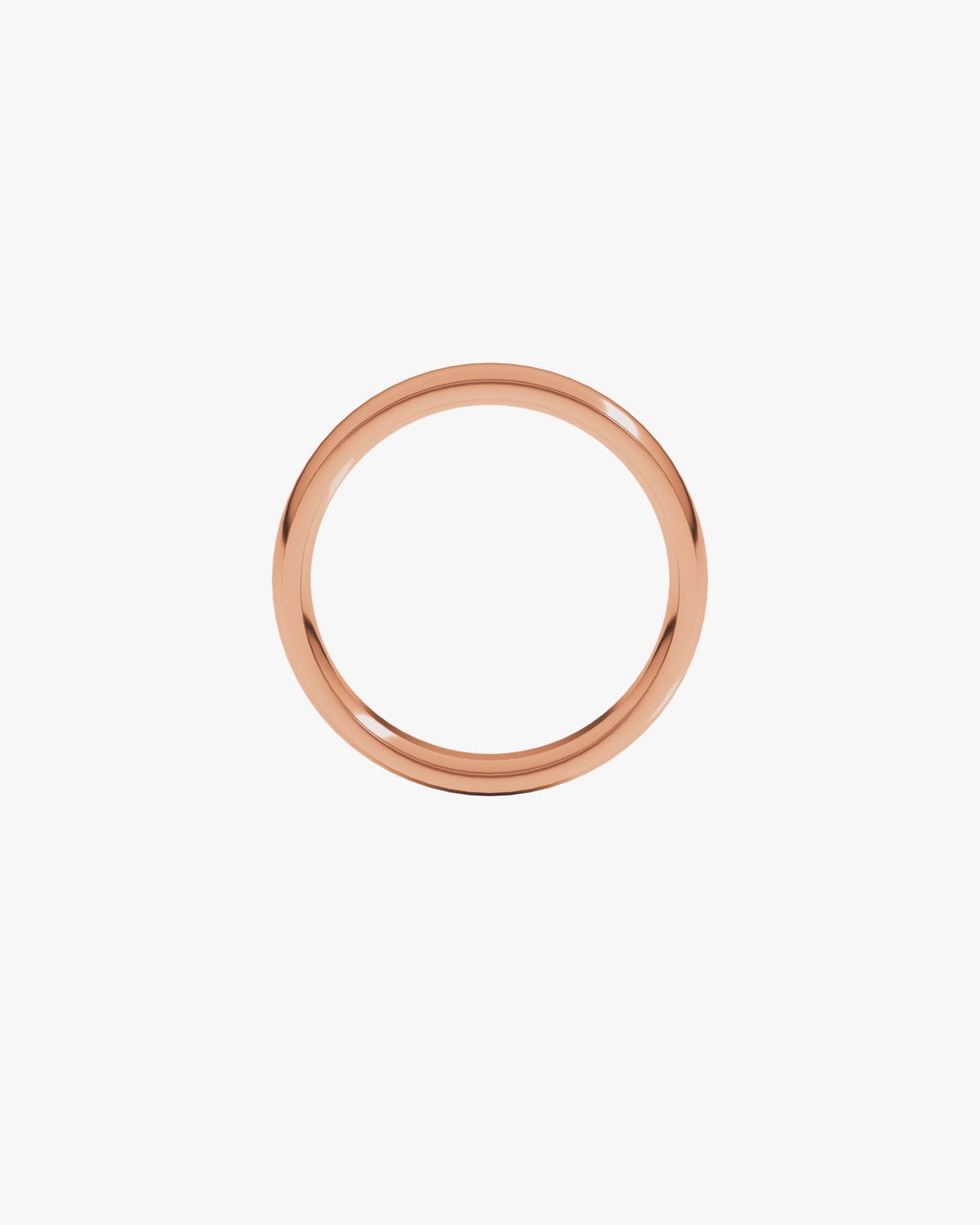 Marco Grande Ehering, Roségold 750, Draufsicht