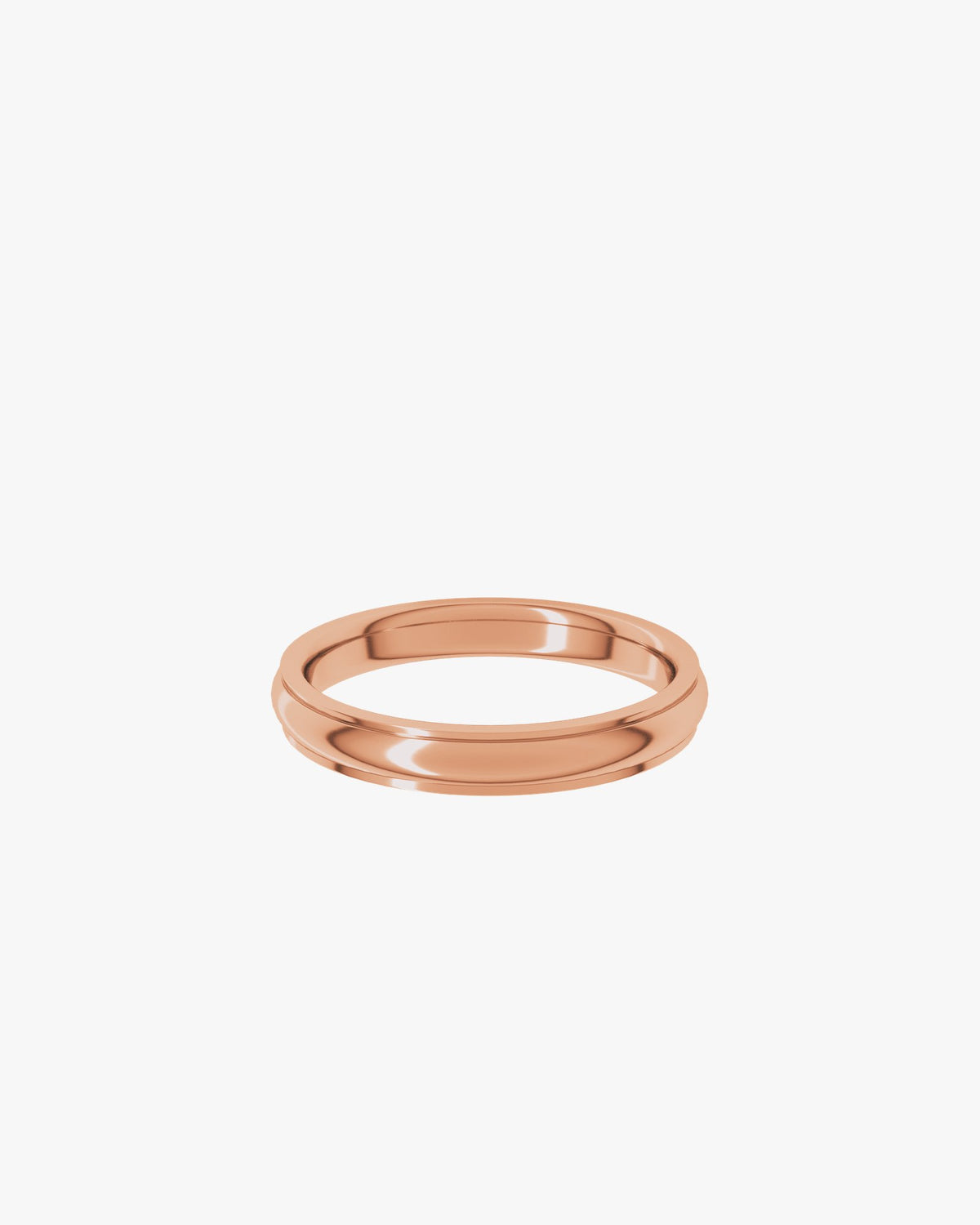 Marco Fino Ehering, Roségold 750, Liegend