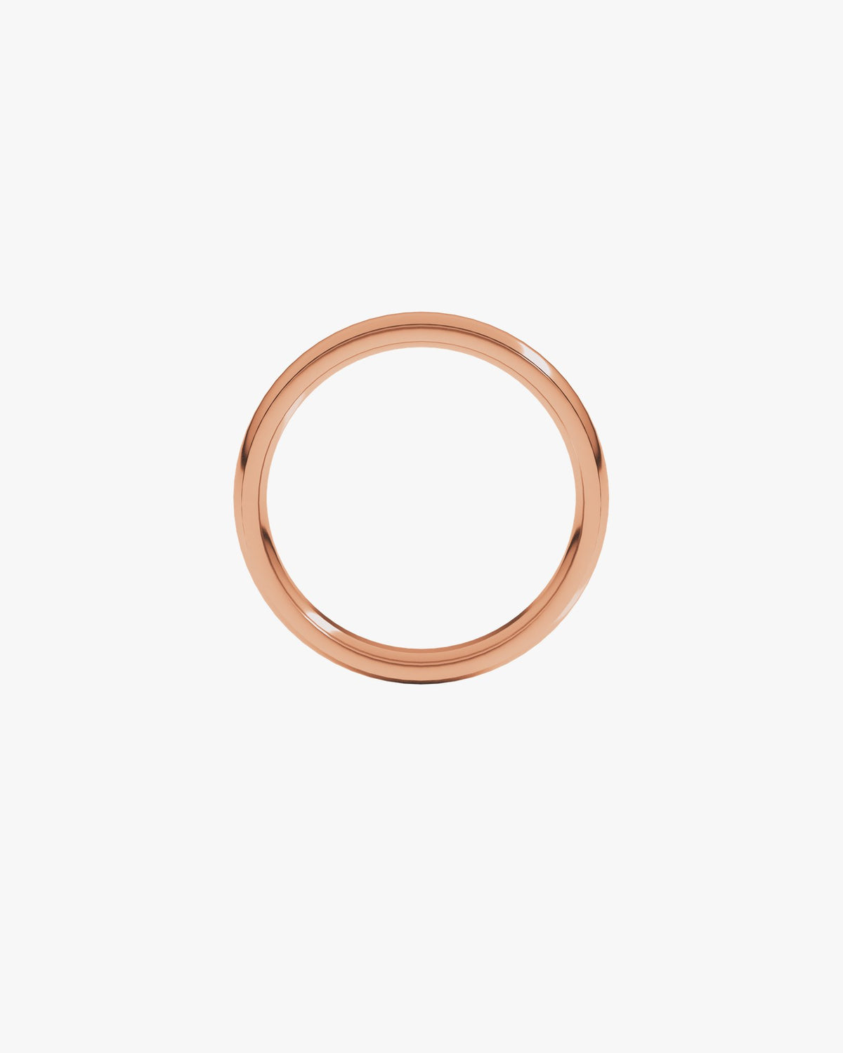 Marco Medio Ehering, Roségold 750, Draufsicht