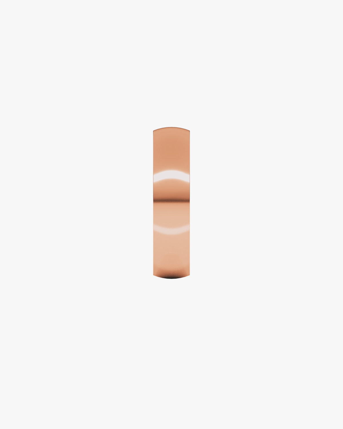 Lorenzo Grande Ehering, Roségold 750, Seitenansicht