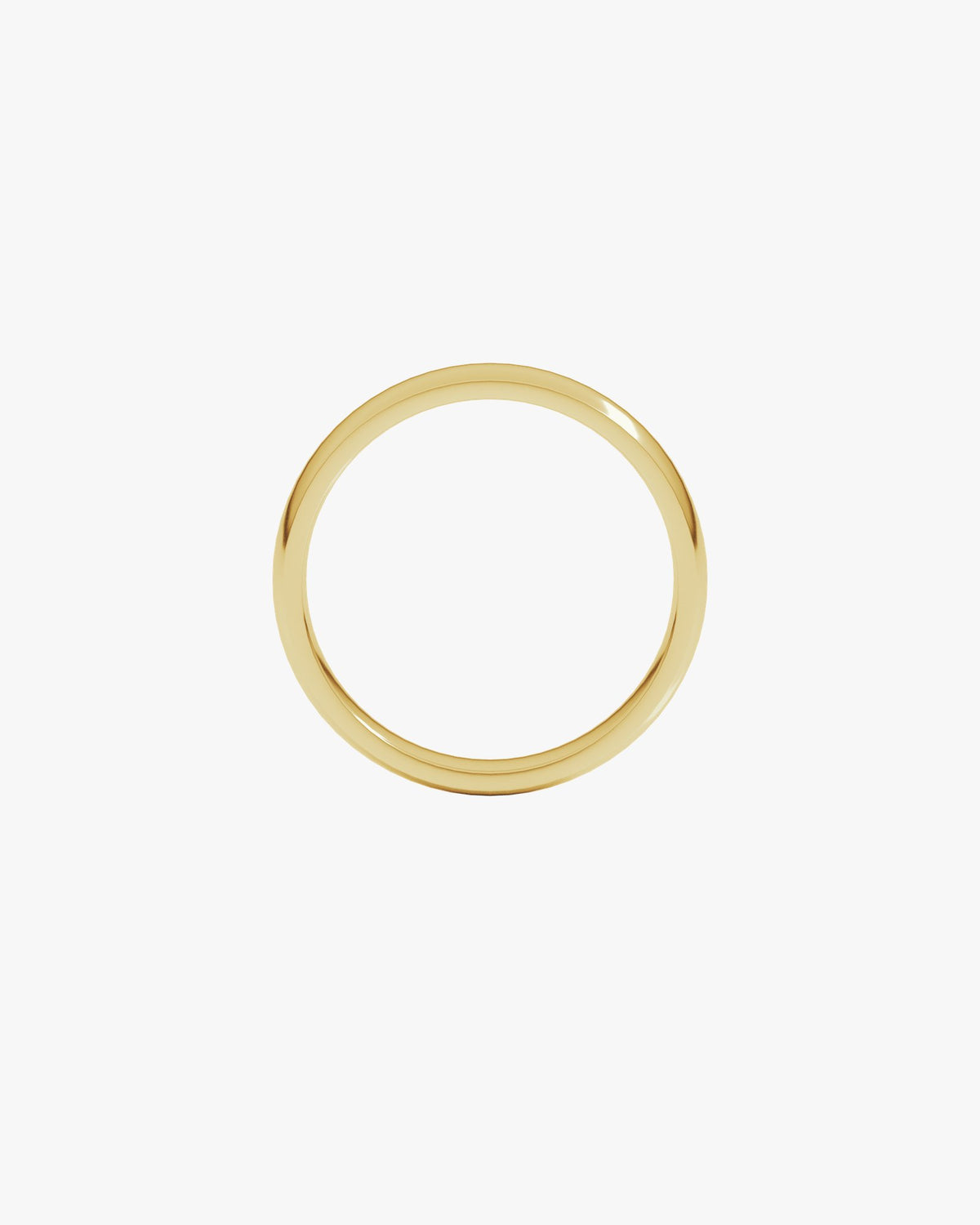 Lorenzo Medio Ehering, Gelbgold 750, Draufsicht