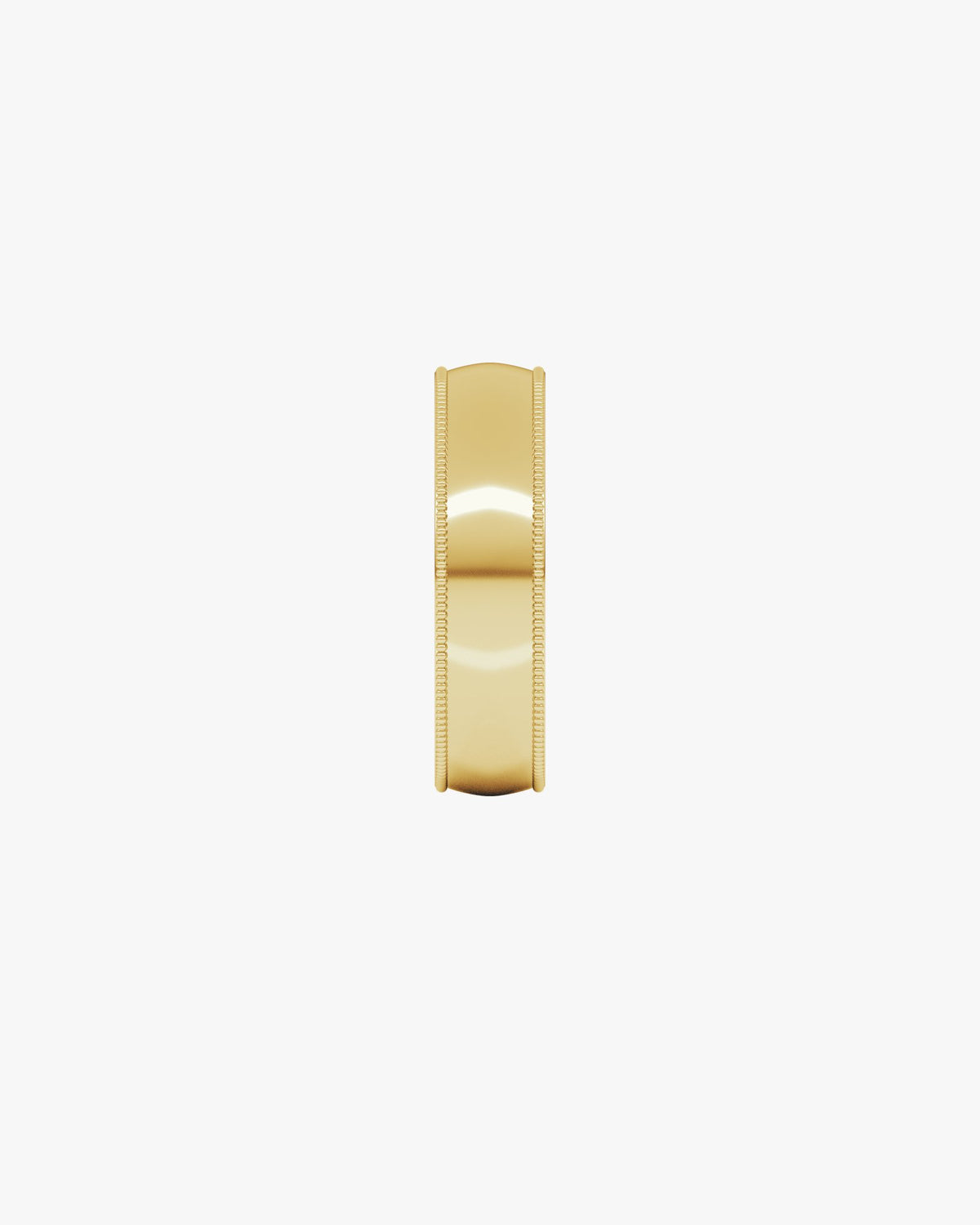 Luca Grande Ehering, Gelbgold 750, Seitenansicht