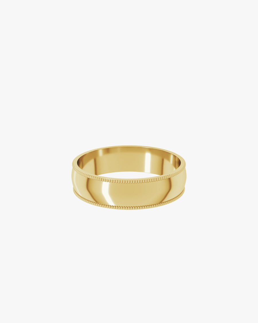 Luca Grande Ehering, Gelbgold 750, Liegend