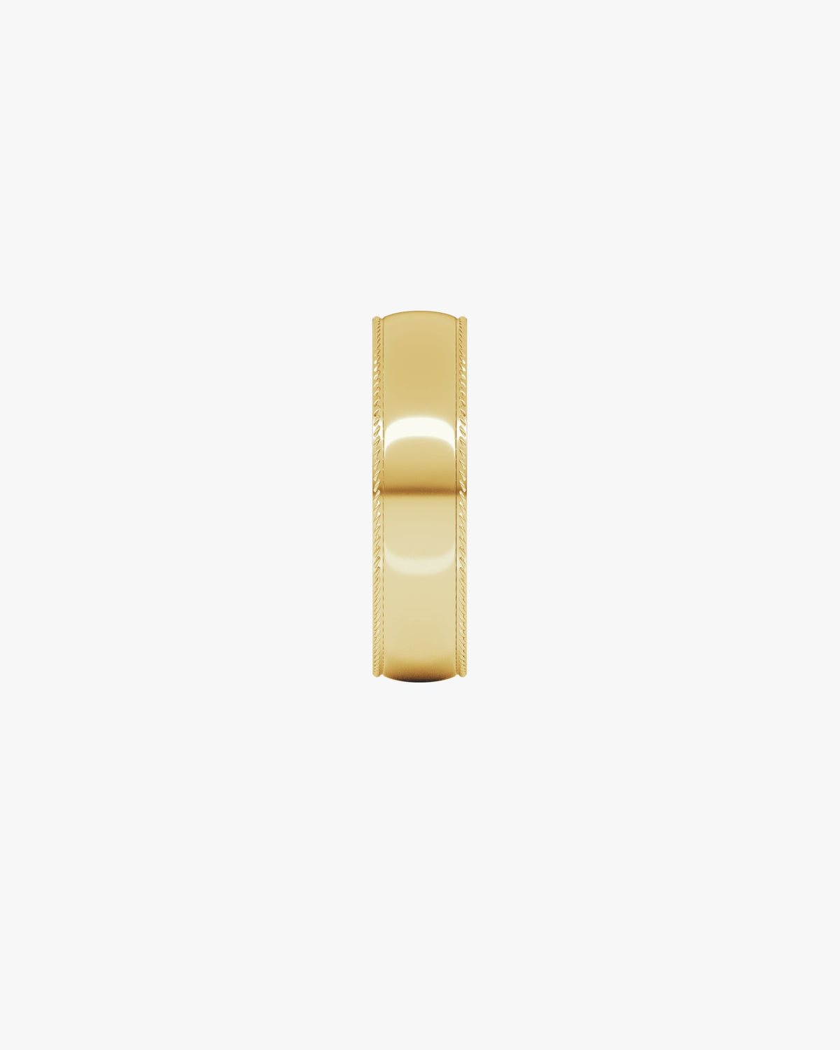 Cordano Grande Ehering, Gelbgold 750, Seitenansicht