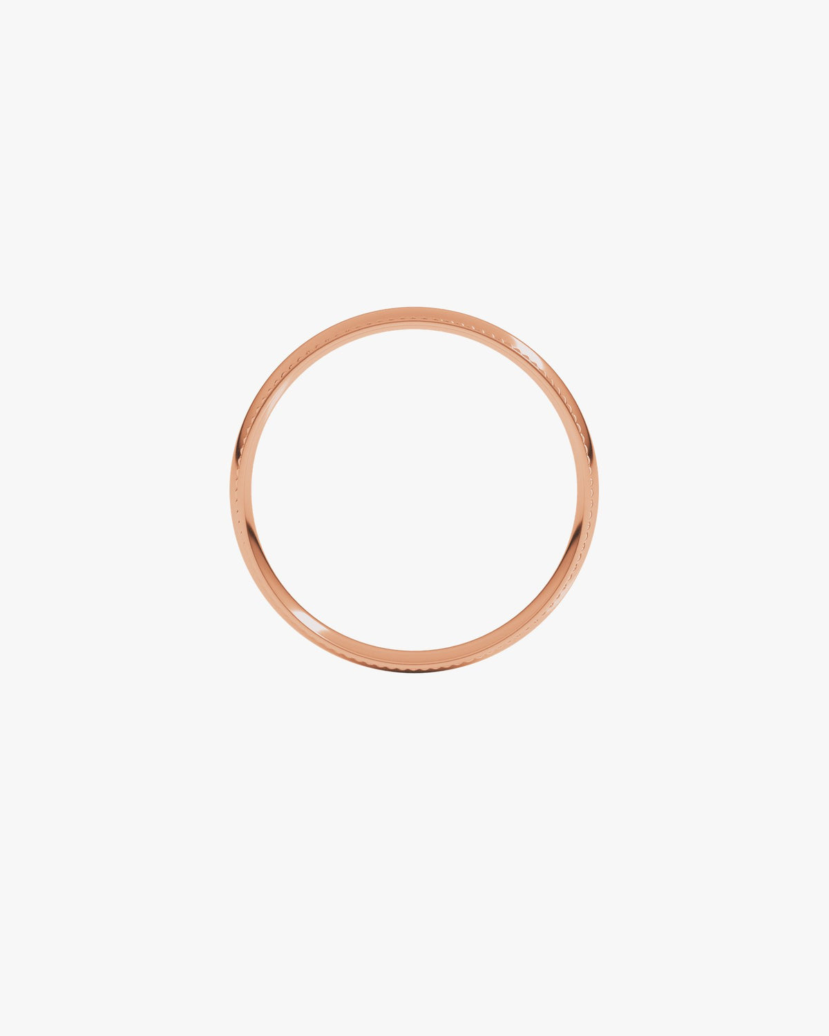 Cordano Fino Ehering, Roségold 750, Draufsicht