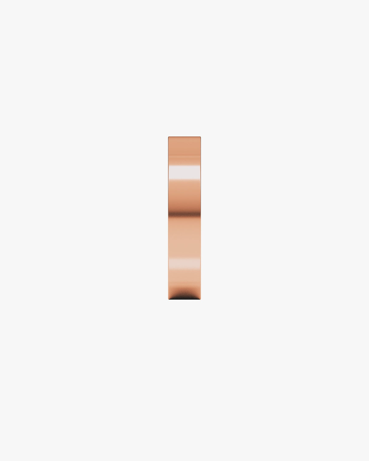 Noa Medio Ehering, 750er Roségold, Seitenansicht