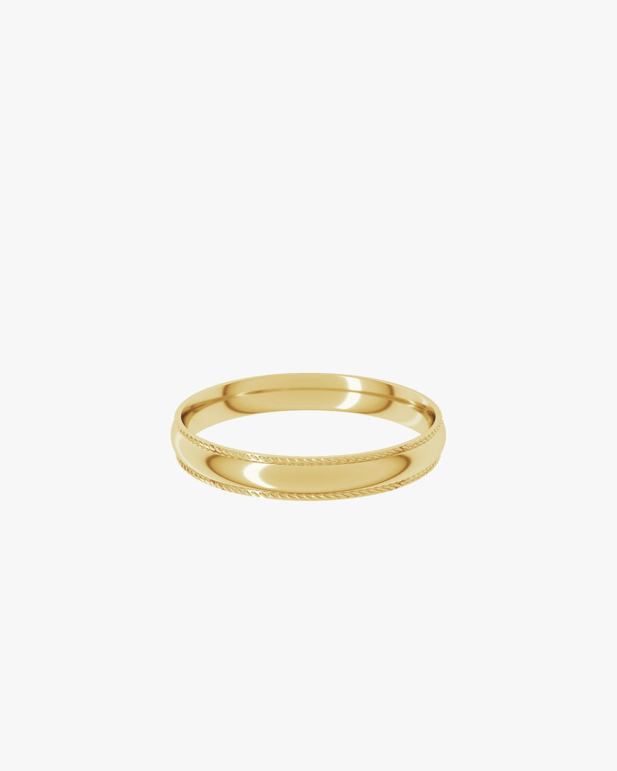 Cordano Fino Ehering, Gelbgold 750, Liegend