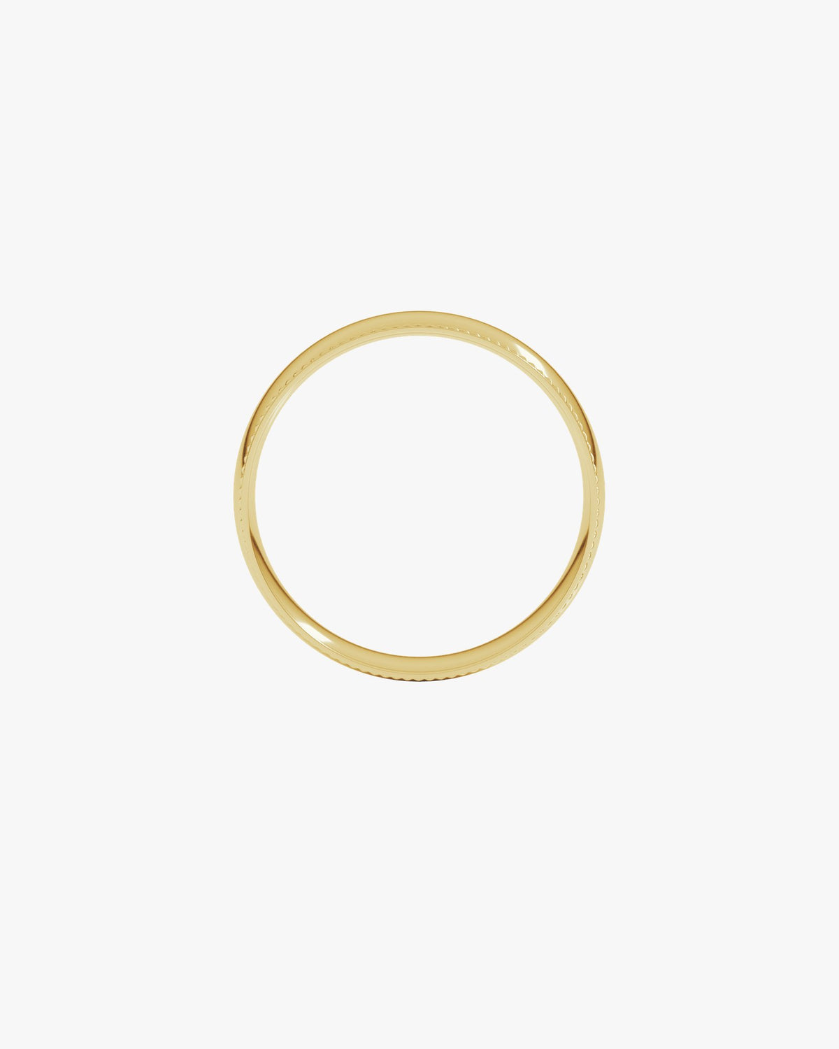 Cordano Grande Ehering, Gelbgold 750, Draufsicht