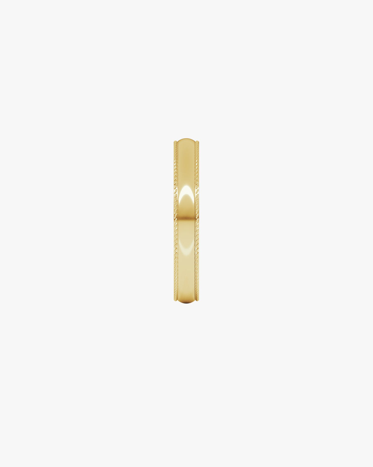 Cordano Fino Ehering, Gelbgold 750, Seitenansicht