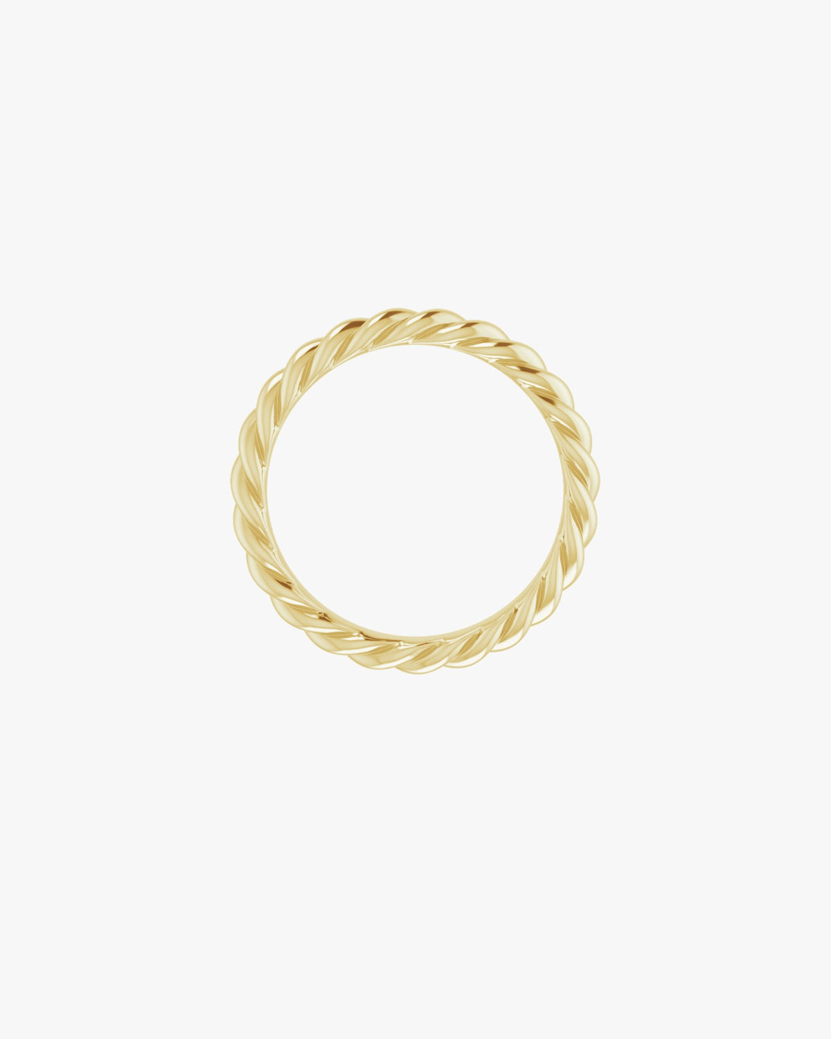 Giulia Grande Ehering, 750er Gelbgold, Vorderansicht