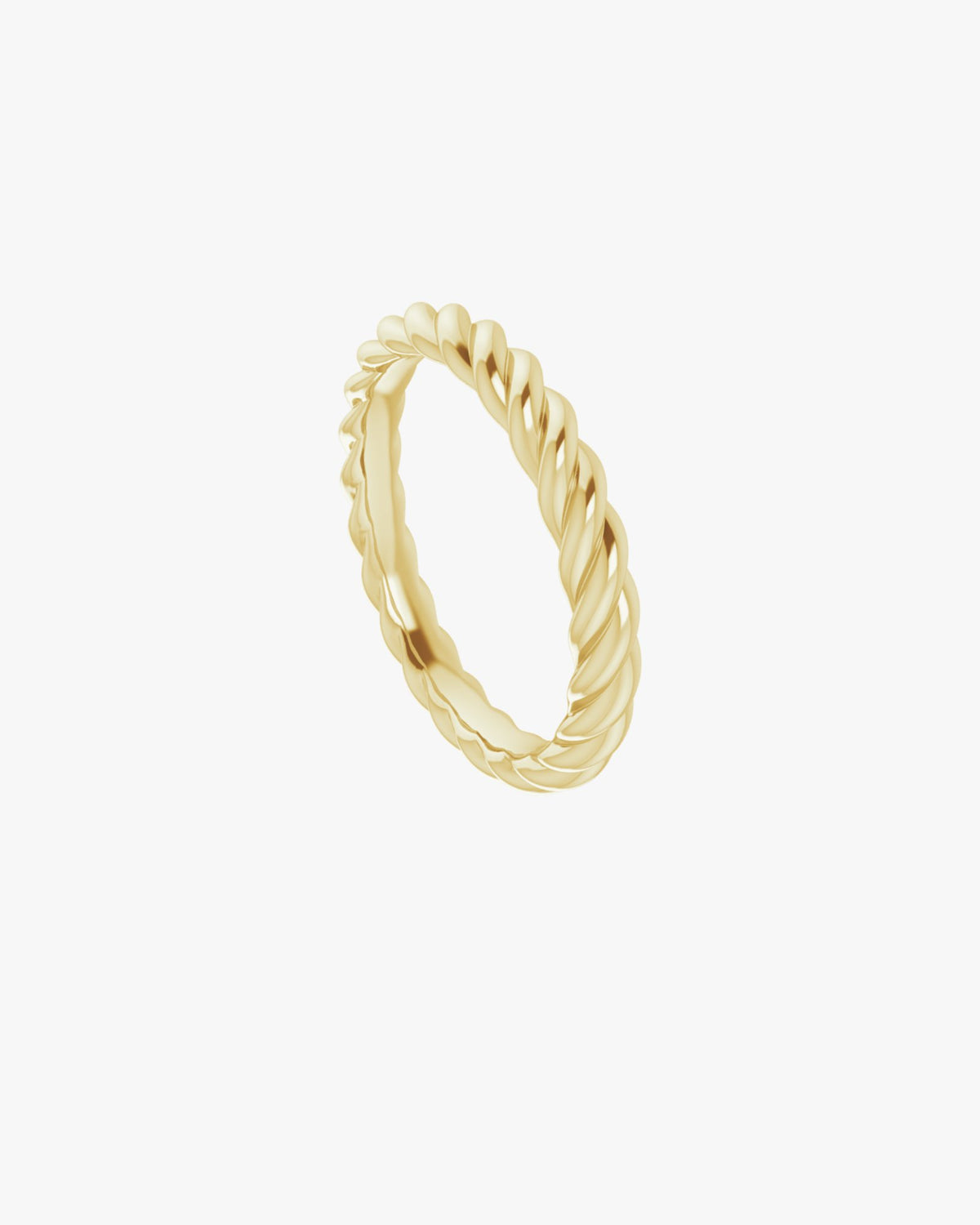 Giulia Grande Ehering, 750er Gelbgold, Perspektive