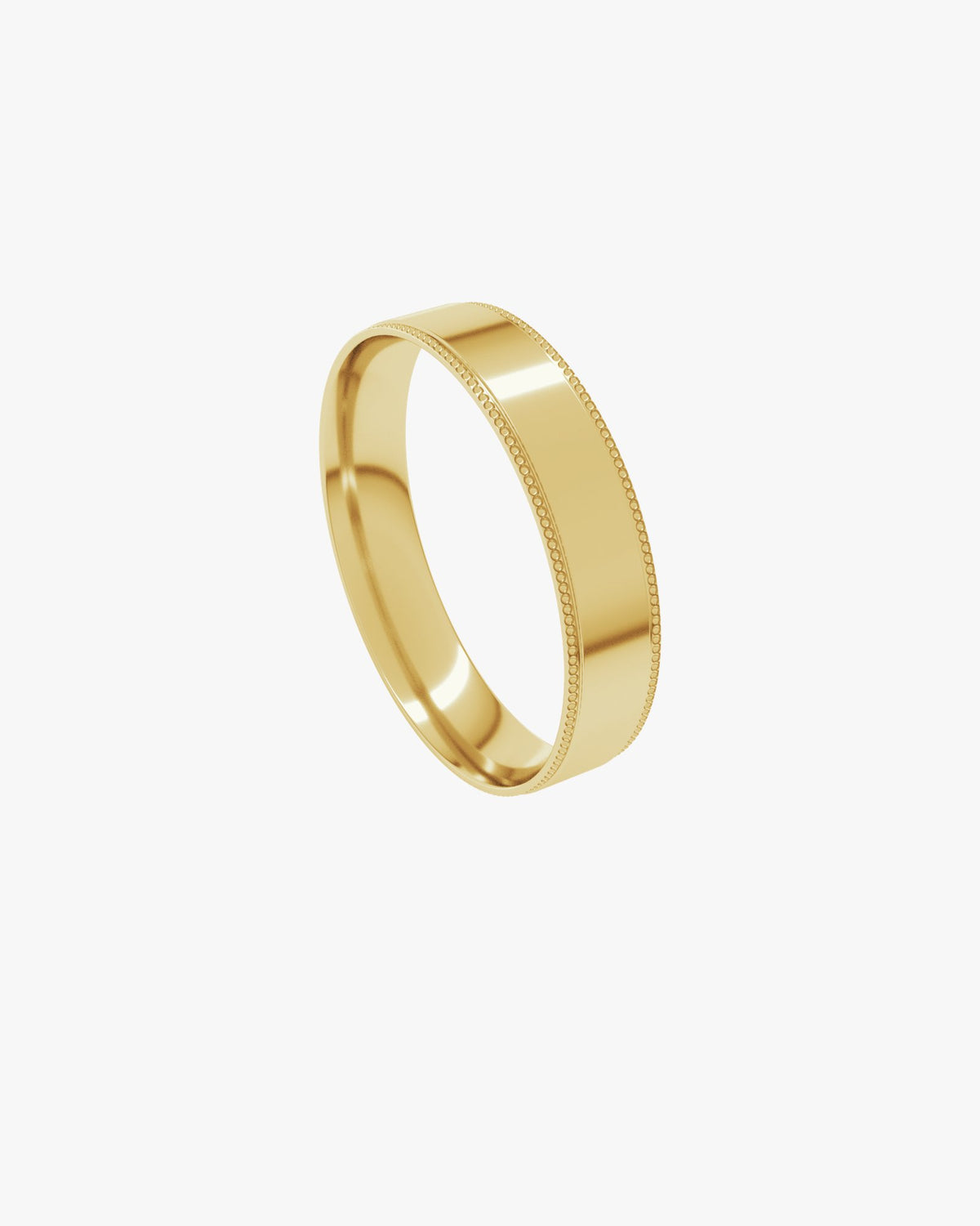 Leonardo Milgrain Medio Ehering, Gelbgold 750, Perspektive
