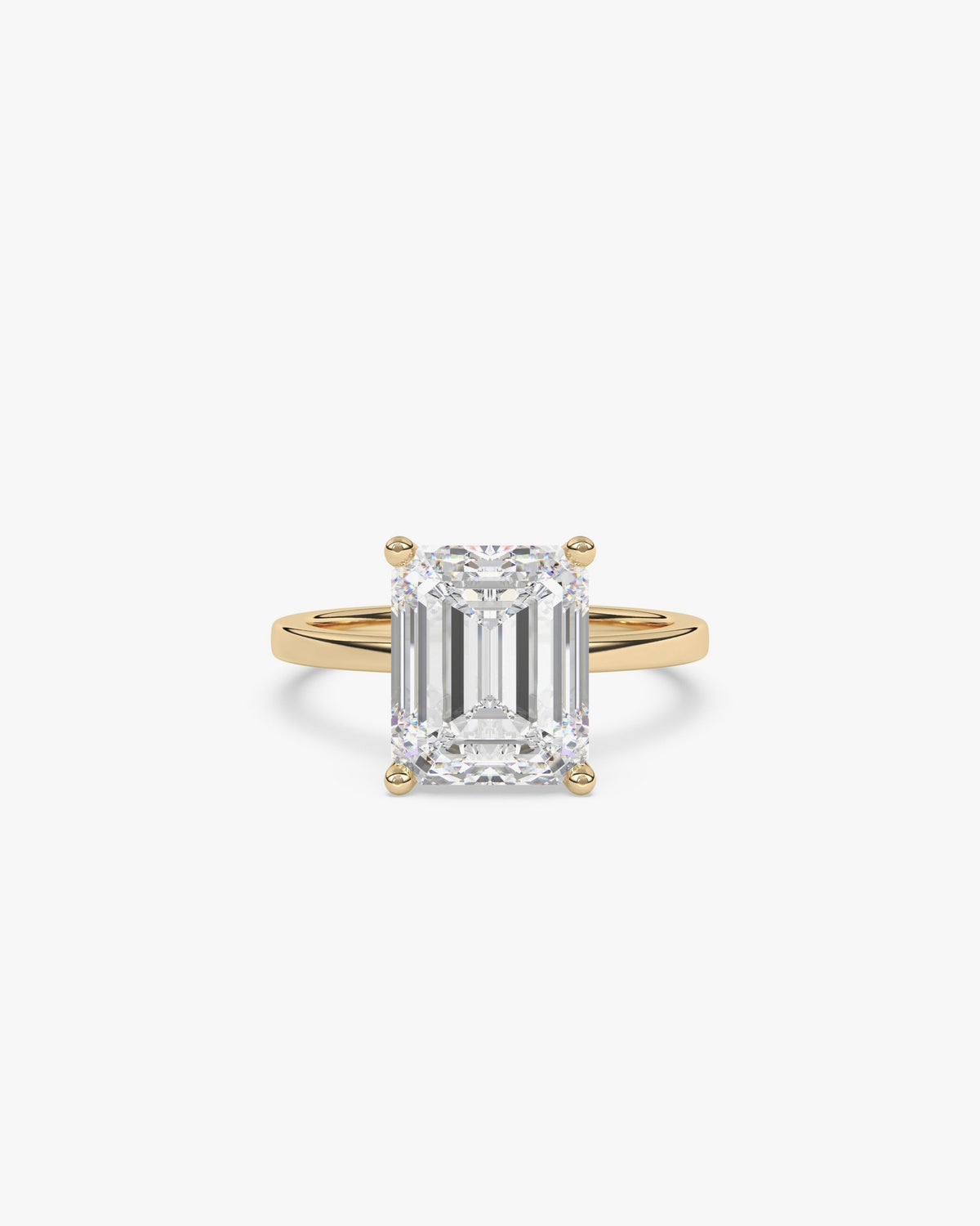 Eleonora Verlobungsring, 750er Gelbgold, Liegend
