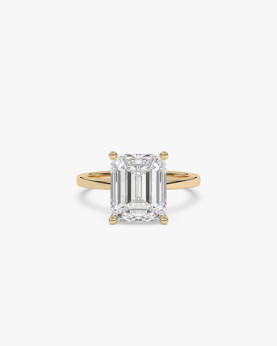 Eleonora Verlobungsring, 750er Gelbgold, Liegend