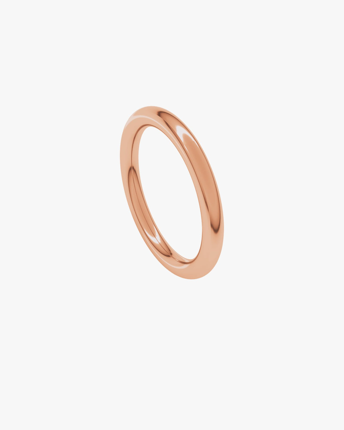 Leon Medio Ehering, Roségold 750, Perspektive