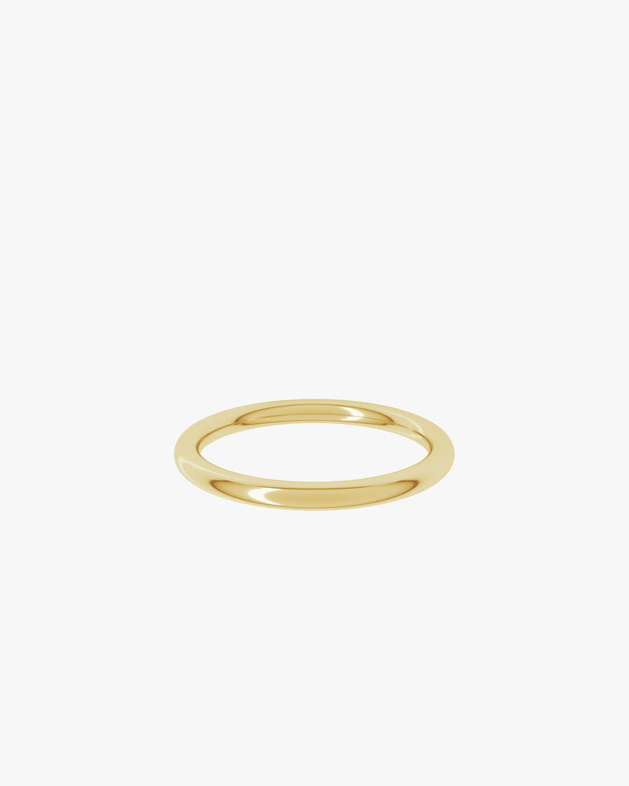 Leon Fino Ehering, Gelbgold 750, Liegend