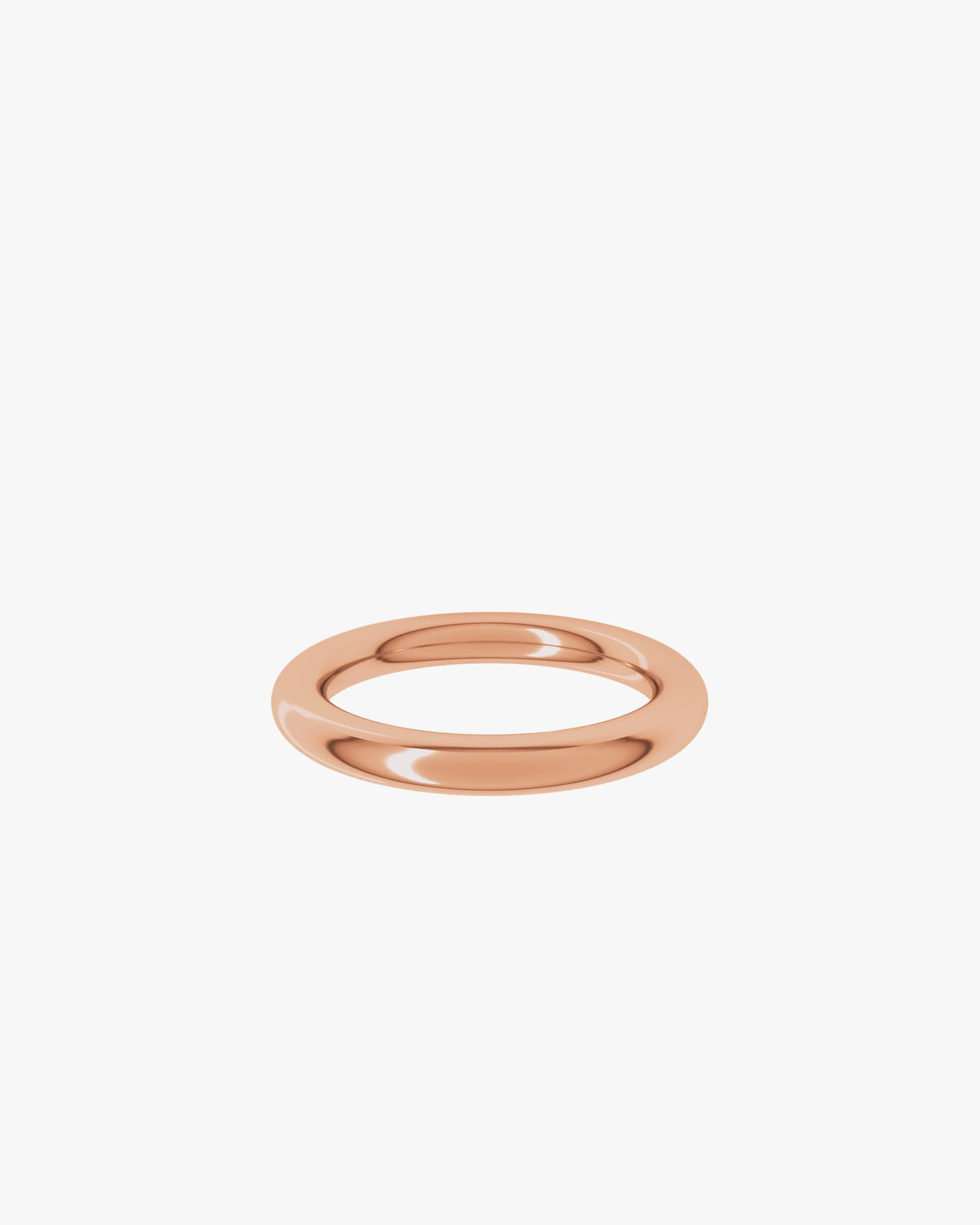 Leon Grande Ehering, Roségold 750, Liegend