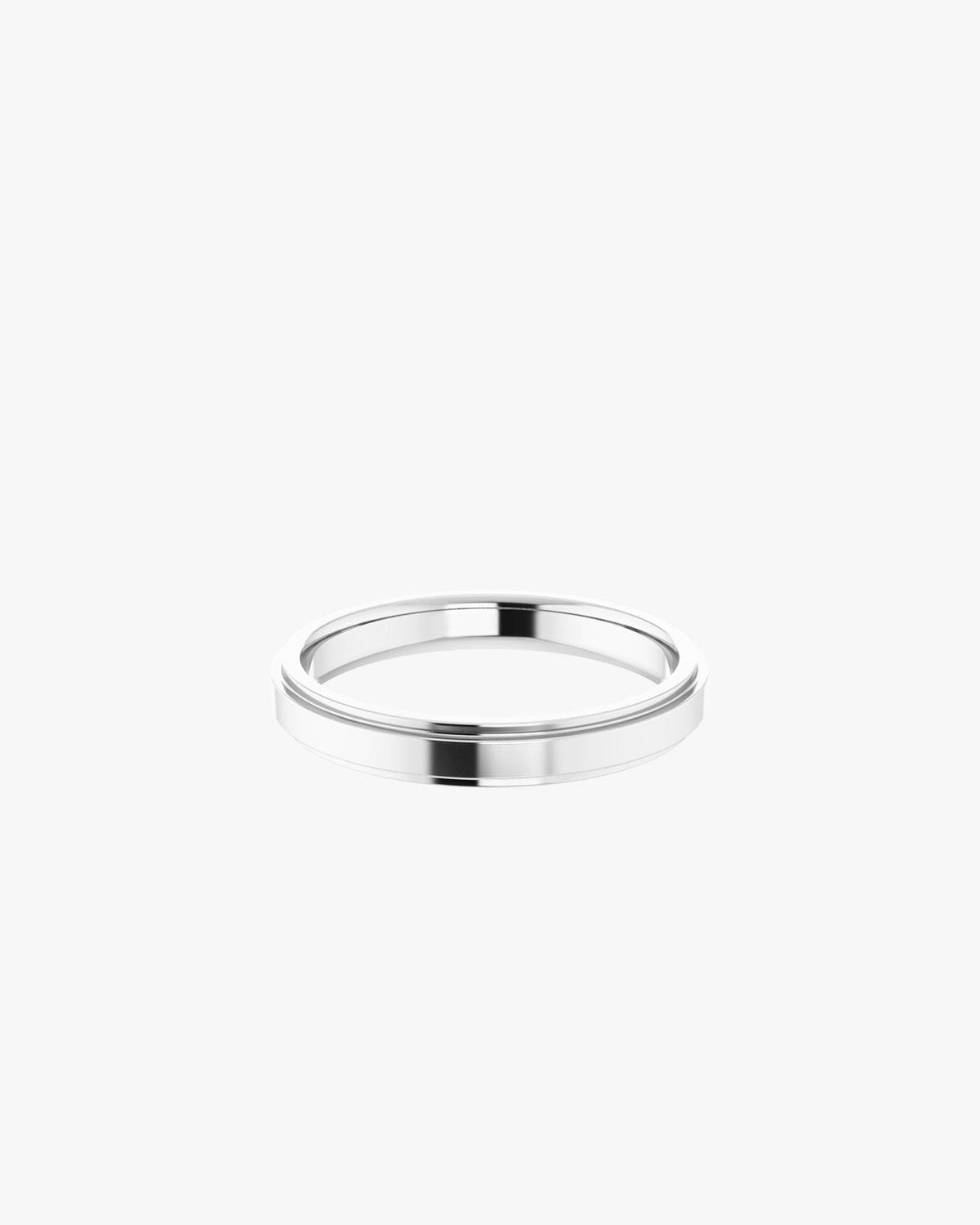 Leonardo Fino Ehering, Platin 950, Liegend