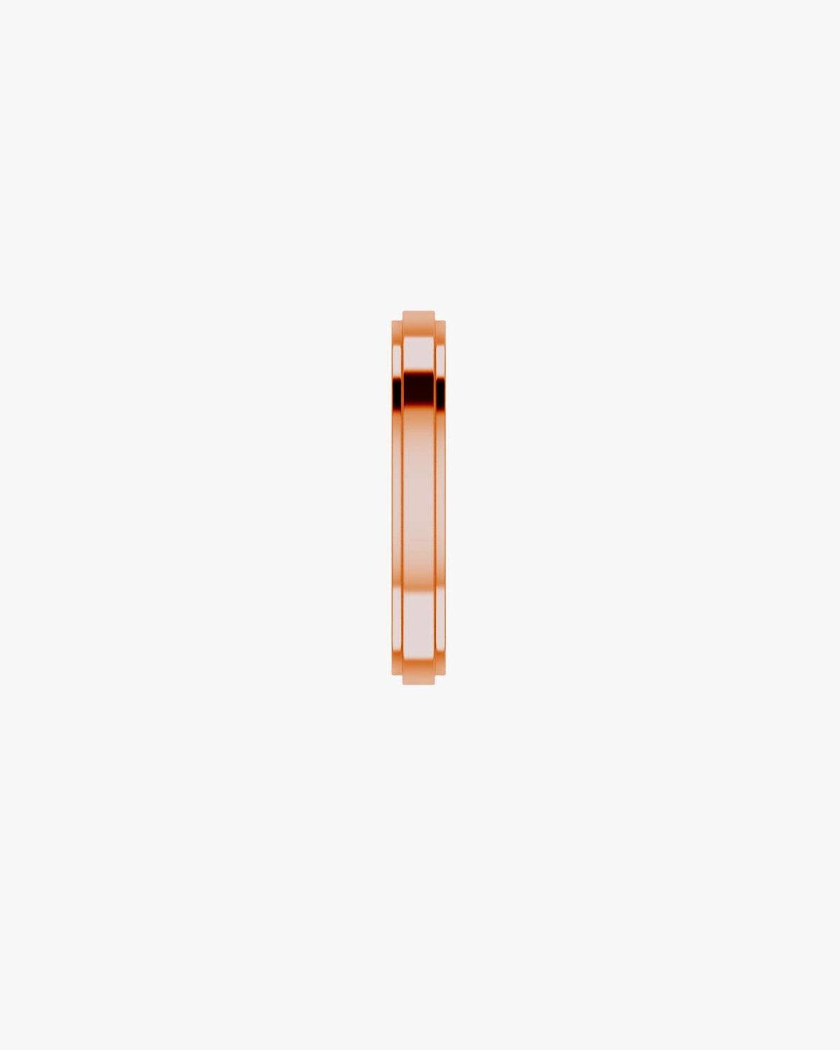 Leonardo Fino Ehering, Roségold 750, Seitenansicht